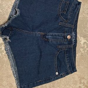 Wild fable jean high rise shorts size 0